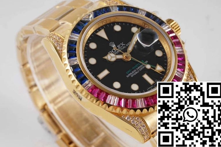 Rolex GMT Master SAru-78208 116758 Dial II ROF Factory Black 0928